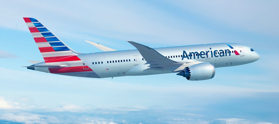 American Airlines business class flights