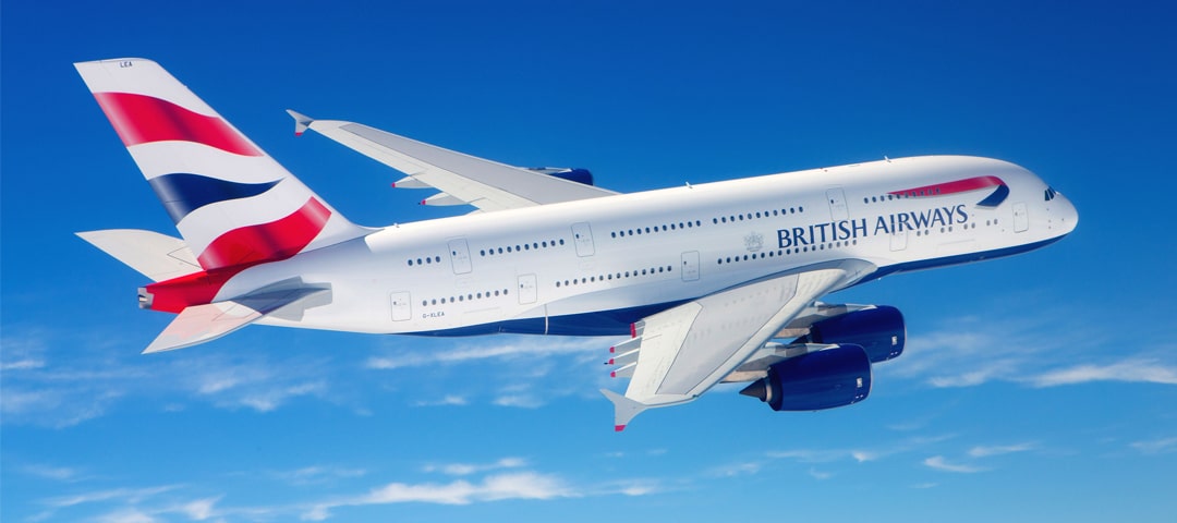 British Airways business class flights
