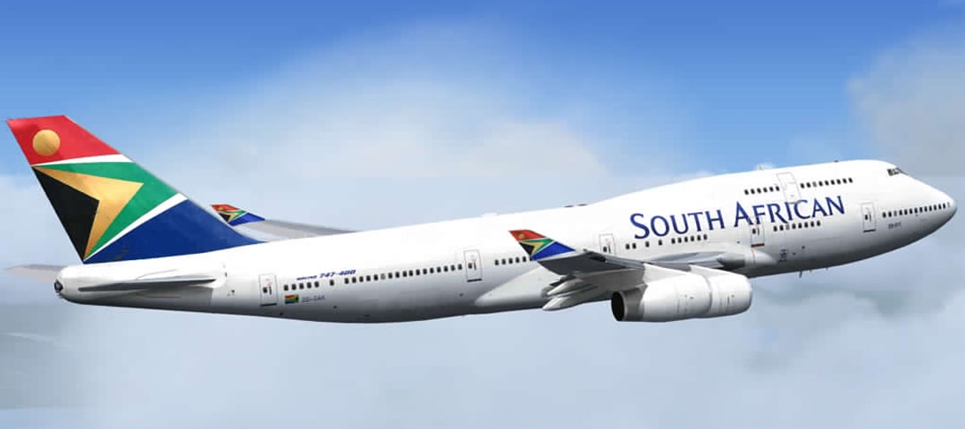 South African Airways business class flights